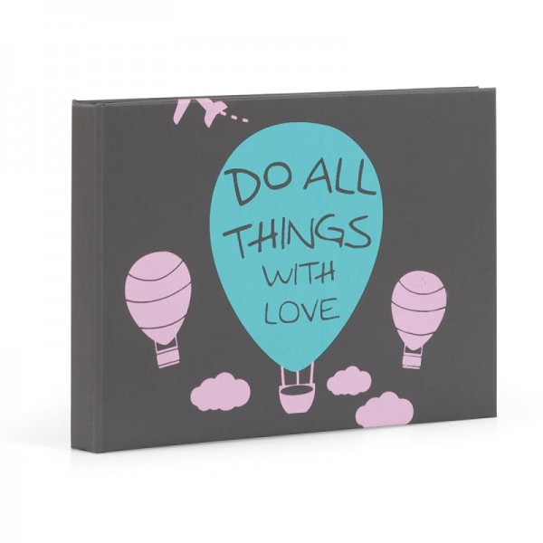 Fotoalbum Do all things with love - 36 foto's 10x15 cm - model 1640
