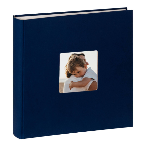Vita 30x30 blauw fotoboek 100 pagina's