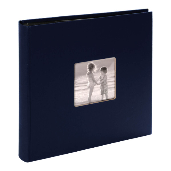 Fotoalbum Vita middernacht blauw - 30x30 cm - 100 zwarte pagina’s - VIT3030MB