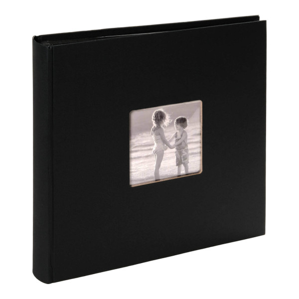 Fotoalbum Vita zwart - 30x30 cm - ZWARTE bladen - plakboek