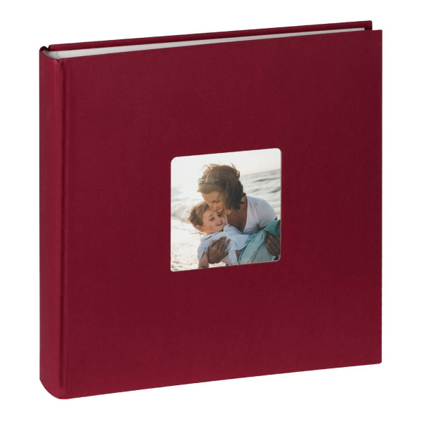 Plakboek fotoalbum vita 30x30 diep rood